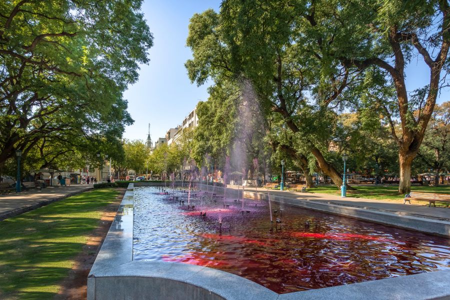 Mendoza's Historic Plaza Independencia